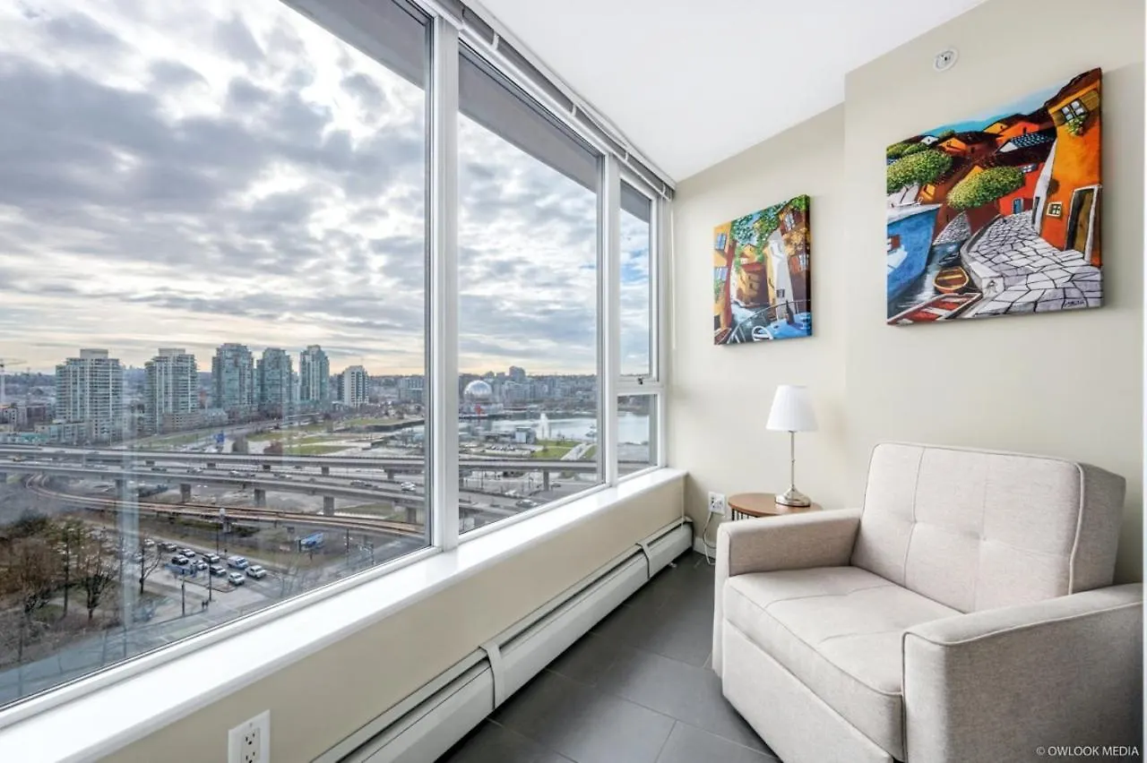 شقة Explore Vancouver Downtown From Luxury 1 Bed/Bath كندا